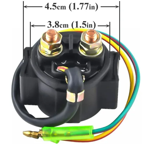 Miniatura 3 de Relé solenoide de arranque para Honda Fourtrax 300 TRX300EX 1993 1994 1995 1996 1997 1998 1999 2000 2001 2002 2003