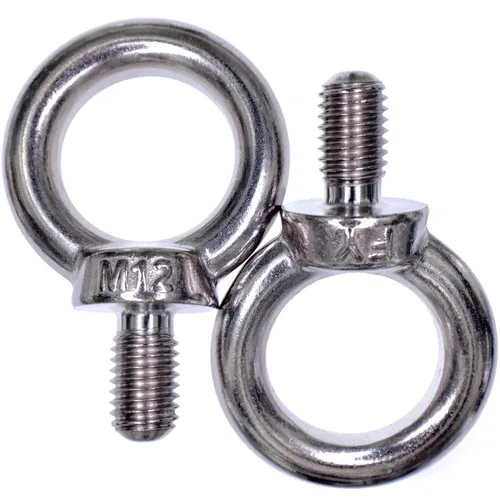 Miniatura 20 de Perno de ojo de elevación del hombro de la maquinaria del acero inoxidable (M6, 10 artículos)