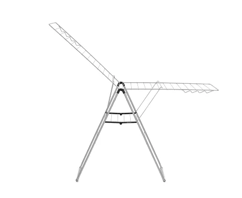 Miniatura 5 de Brabantia HangOn - Tendedero de ropa 82 pies (82.0 ft) Gris metálico Soporte grande para ropa interior con 2 alas plegables y ganchos