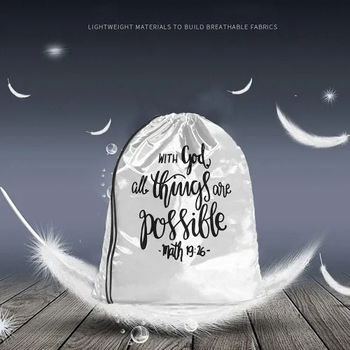 Miniatura 2 de Notas musicales Bolsas con cordón Mochila Bolsa de gimnasio Bolsa con cordón, Multi-a156, Mochilas de viaje