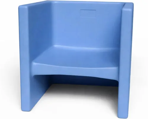 Miniatura 12 de Children's Factory Silla cúbica 3 en 1 para niños, muebles de aula de asientos flexibles, paquete de 1, almendra Polyethylene Toddler Outdoor
