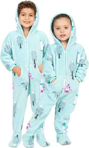 Miniatura 68 de Footed Pajamas - Pijama de una pieza de chenilla para niños pequeños Enterizo de pijama de una pieza para niños y niñas Unisex