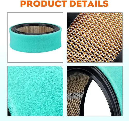 Miniatura 9 de Hipa 47 083 03-S Filtro de aire para motores Kohler CH730-CH740 K301 K241 K321 K341 CH20 CH18-CH25 CV724-CV740 CV17-CV23 47 883 03-S1