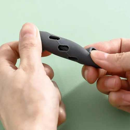 Miniatura 3 de DonLeeving 12 fundas de silicona para mango de olla, resistentes al calor, antideslizantes, para sartén de hierro fundido, sartén, sartén de metal