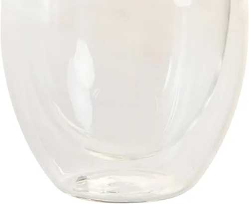 Miniatura 4 de Juego de 2 vasos de cristal 6,7 x 6,7 x 6,4 3.4 fl oz doble cara