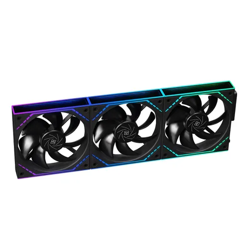 Miniatura 5 de Thermalright TL-M12QR - Ventiladores de caja inversa de 4.724 in, 1500 RPM, 47.6 CFM, 1 paquete Flujo de aire inverso, cadena margarita PWM/ARGB