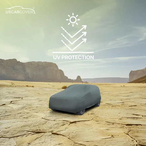 Miniatura 3 de Cubierta de coche de 5 capas para Hyundai IONIQ 5 2022-2023 SUV de 4 puertas con cobertura completa contra la contaminación, el polvo, el sol