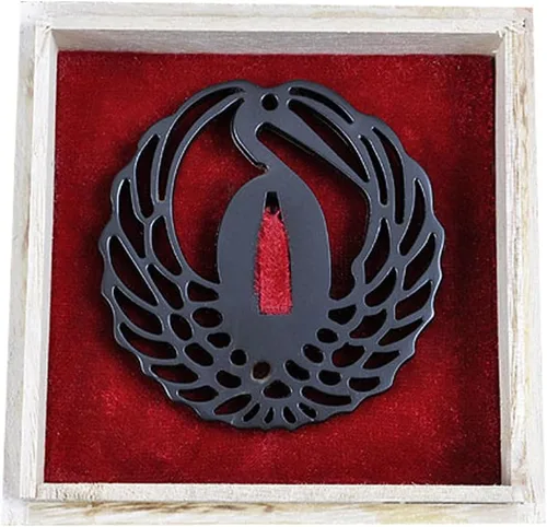 Handmade Sword - Espada Samurai de aleación de hierro Tsuba, con caja de madera, para espadas Katana Wakizashi | iron alloy tsuba hand guard, choose
