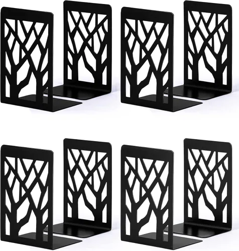 Miniatura 14 de Soporte para libros, sujetalibros, extremos de libros para estantes, sujetalibros para estantes, sujetalibros, extremos de libros para libros