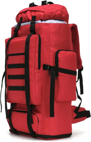 Miniatura 39 de Mochila de senderismo W WINTMING para hombres 70L/100L, mochila de campamento, mochila militar Molle, paquete de asalto de 3 días para escalada
