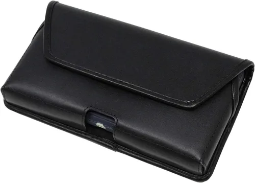 Miniatura 6 de Turtleback Funda hecha para Note 20 Ultra compatible con OB Defender o fundas voluminosas, clip de cinturón de metal ejecutivo, bolsa de cuero
