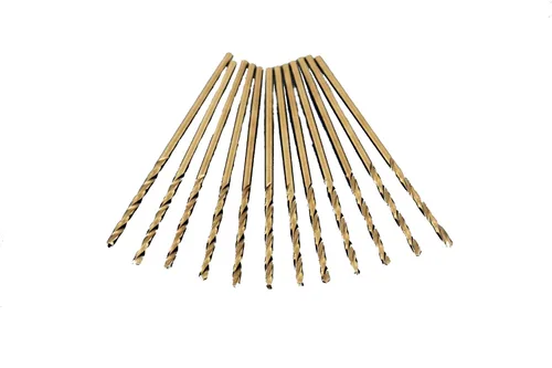 Miniatura 14 de TEMO 12 piezas 1/2 pulgada M35 cobalto 135 grados Jobber longitud broca torsión 6 pulgadas longitud