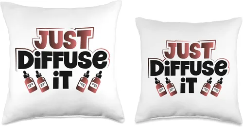 Miniatura 3 de Essential Oil Practitioner Just Diffuse It Essential Oils Throw Pillow