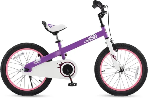 Miniatura 3 de Royalbaby Bicicleta Cubetube para niños de 3 a 9 años, bicicleta para niños pequeños de 12, 14, 16, 18 y 20 pulgadas, con ruedas de entrenamiento