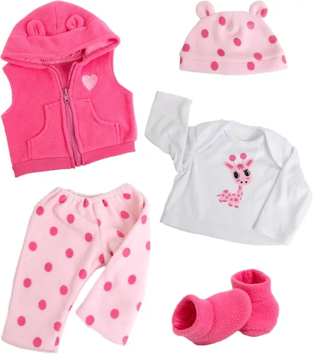 Aori Ropa de muñecas Reborn Baby - Accesorios de ropa para muñecas de bebé recién nacido realistas de 20 a 24 pulgadas