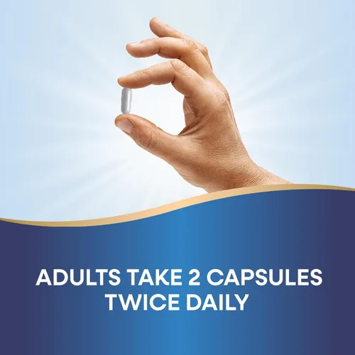 Miniatura 6 de Nature's Way Citrato de calcio, 500 mg de calcio por porción de 2 cápsulas, para la salud ósea y la función muscular*, mezcla de citrato, carbonato