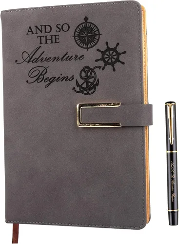 Miniatura 8 de Fanery sue Tree of Life - Diario de escritura recargable para mujeres y hombres, cuaderno de tapa dura de piel sintética, A5, rayado universitario