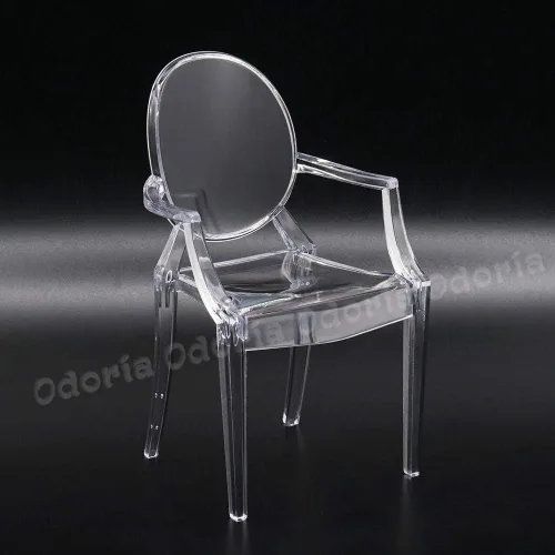 Miniatura 2 de Odoria Silla fantasma miniatura 1/6 accesorios para muebles de casa de muñecas