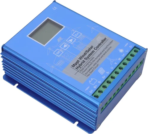Miniatura 3 de Controlador de carga solar de viento de 24 V 48 V pantalla LCD, modo de carga MPPT universal para controlador de carga inteligente fuera de la red