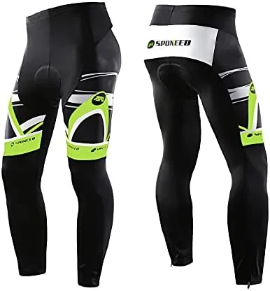 Miniatura 2 de sponeed Ropa de ciclismo para hombre, manga larga, para bicicleta de montaña, camiseta de bicicleta de carretera, pantalones acolchados, trajes