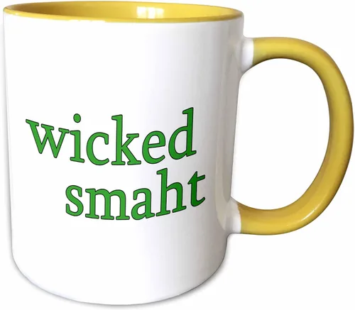 Miniatura 14 de 3dRose EvaDane - Citas divertidas - Wicked Smaht. Green. - Tazas (mug_193286_4)