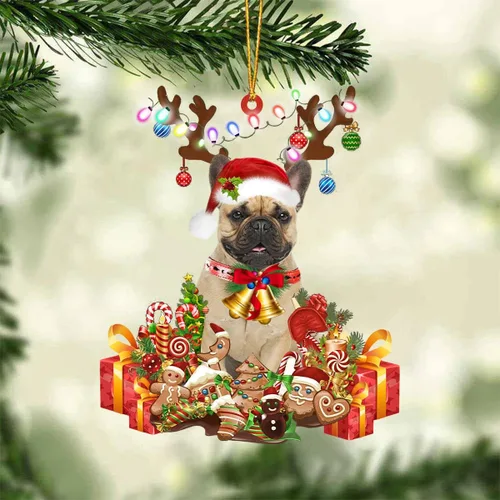 Miniatura 72 de Nazenti Adorno de Navidad personalizado de reno de Alaskan Malamute – Adorno de perro personalizado para amantes de las mascotas, acrílico plano