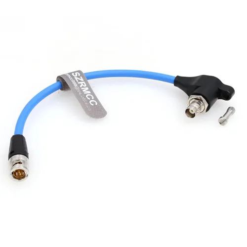 Miniatura 8 de SZRMCC Cable protector SDI 12G 6G HD SDI ángulo recto BNC sobretensión Protector de circuito aislante de video para Komodo ARRI Alexa Sony
