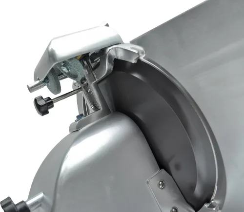 Miniatura 4 de KWS 10NS - Cortador eléctrico comercial de carne de 10 pulgadas, motor de alto par de 320 W, hoja de acero inoxidable, rebanado fino