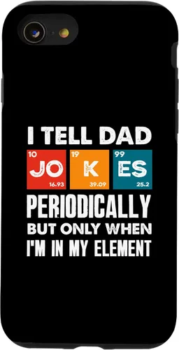 Miniatura 9 de Funda para iPhone 12/12 Pro I Tell Dad Jokes Periódicamente Divertida funda para papá