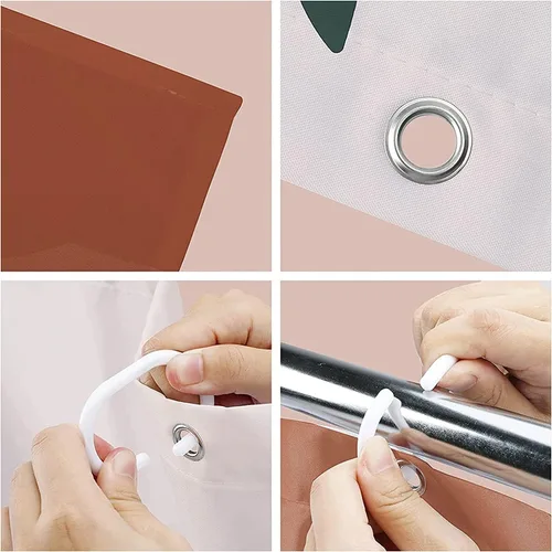 Miniatura 6 de Cortina de ducha de decoración de mujer sexy, juego de baño de tela divertida y moderna con gancho, 36 pulgadas de ancho x 70 pulgadas de alto
