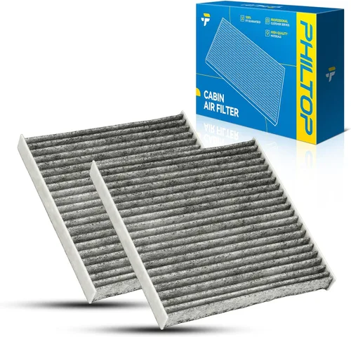 Miniatura 12 de PHILTOP Filtro de aire de cabina HEPA con carbón activado, compatible con Tesla modelo 3 2017-2025, modelo Y 2020-2025, filtro para arriba el olor a