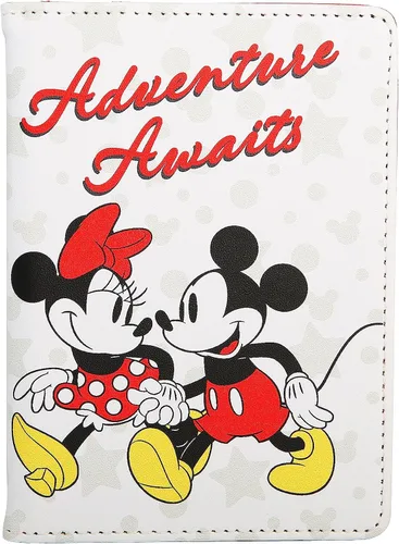 Miniatura 7 de Disney Funda para pasaporte de Stitch para mujer, licencia oficial, lindo soporte para libro de pasaporte, cartera de pasaporte, artículos