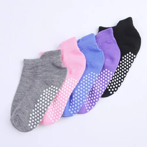 Miniatura 6 de Cooraby 16 pares de calcetines antideslizantes para niños pequeños y niñas