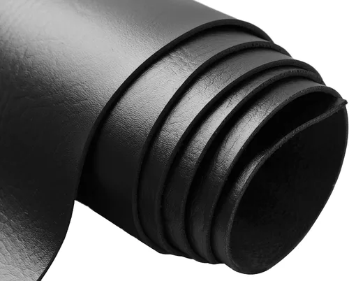 Wento Piel sintética de 54 x 12 pulgadas de grosor, piel de elefante de piel de vinilo para monederos que hacen correas de cuero