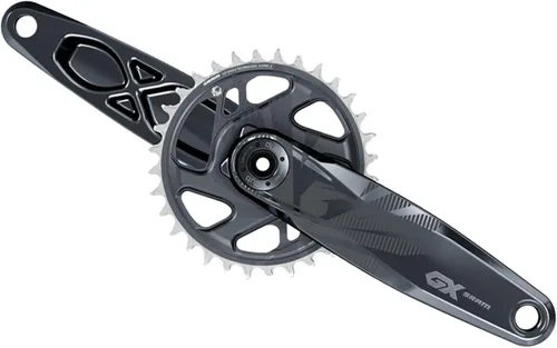 SRAM GX Eagle Dub C1 Bielas, Velocidad: 11/12, Husillo: 1.141 in, BCD: Montaje directo, 32, Dub, 6.693 in, Negro, 2.165 in | Multicolor (multicolor)