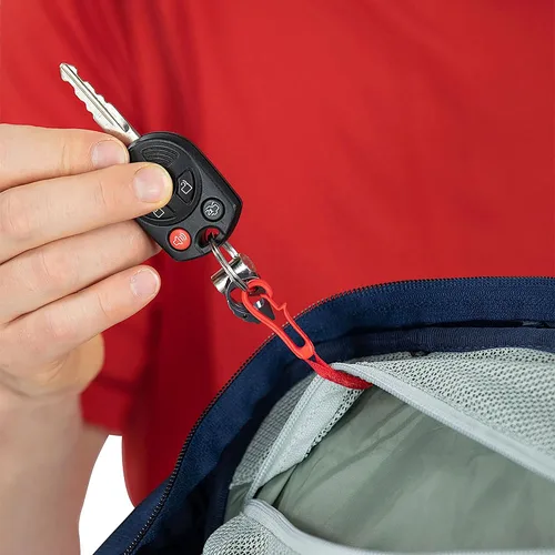 Miniatura 2 de Osprey Talon 22L Mochila de senderismo para hombre con cinturón de cadera, color azul cerámica, S/M