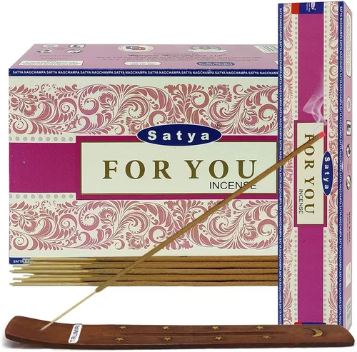 Miniatura 37 de TRUMIRI Paquete de soportes para incienso con varillas de incienso Satya Sai Baba Nagchampa de 3.53 oz (100 g) - Paquete de 1