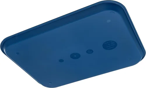 Miniatura 4 de Carlisle FoodService Products Bandeja de plástico para comida rápida, 14 x 18 pulgadas, azul (paquete de 2)