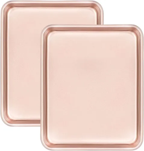 Miniatura 9 de Sartén rectangular antiadherente de 14 pulgadas para quiche con parte inferior extraíble para tartas, quiche para hornear, quiche, pasteles