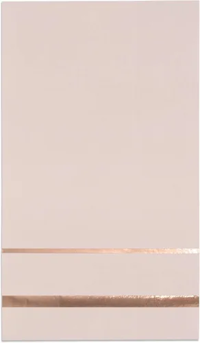 Miniatura 14 de Gift Boutique 100 Servilletas de invitado con borde dorado elegantes, servilletas de mano para cena, toalla para fiestas de Navidad, baño, boda