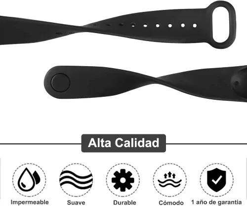 Miniatura 4 de Bandas de repuesto para Mi Band 7 pulseras compatibles con Xiaomi Mi Band 7 Smartwatch Accesorios Pulsera colorida para mujeres hombres Reloj