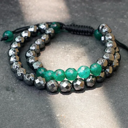 Miniatura 95 de Pulseras de cristal curativo para mujeres y hombres, espiritual, energía positiva y equilibrio, pulseras de cuentas de cristal natural hechas a mano