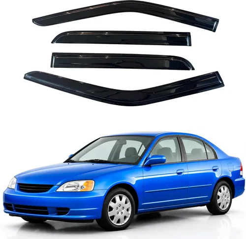 Miniatura 264 de Visor para ventana IG para Hyundai Venue 2020-2023, protector contra la lluvia, adhesivo extra duradero, deflector de viento para lado