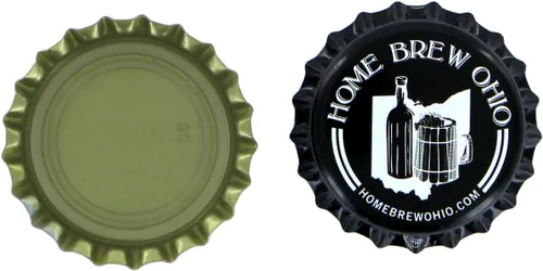 Miniatura 2 de home brew ohio corona de blanco y negro tapas con oxy-liner – Funda de 10.000 tapas