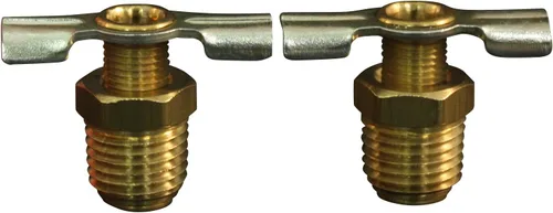 Milton 614-4 1/4" Depósito Compresor Drenaje Cock - Caja de 10
