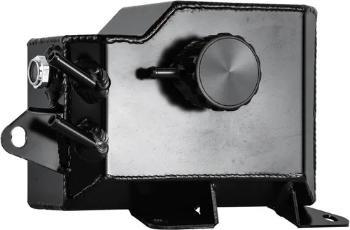 Tanque de depósito de expansión de refrigerante de aluminio con tapa para 2006-2015 Mazda MX-5 Miata Expansion Mk3 NC 2.0L L4 Gas Negro