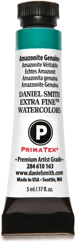 Miniatura 6 de Daniel Smith 284610109 Tubo de acuarela extrafino, 0.2 fl oz, verde submarino