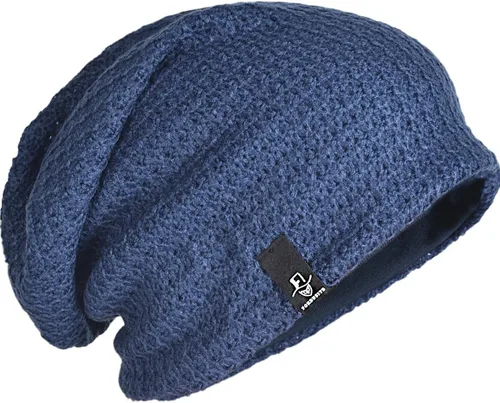 Miniatura 16 de FORBUSITE - Gorro holgado de punto para hombre, de gran tamaño, para verano e invierno B08