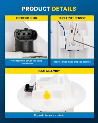 Miniatura 91 de PHILTOP FG1538 Conjunto de Bomba de Combustible Eléctrica con Unidad de Envío Compatible con Nissan Versa 1.6L Sedán/N17X 2012-2019, 2014-2019 Versa