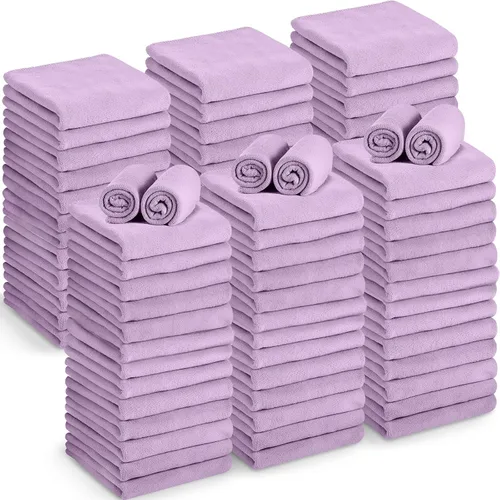 Miniatura 9 de Moukeren 72 unidades de toallas de mano negras para salón de microfibra absorbentes resistentes 16 x 27 toallas de mano para el cabello a granel